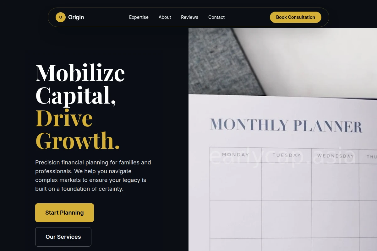 Origin Financial Planner
